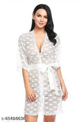 Babydolls for Women (White, L) (Set of 1)