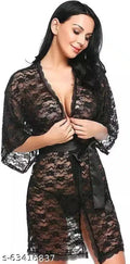 Babydolls for Women (Black, L) (Set of 1)